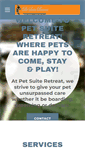 Mobile Screenshot of petsuiteretreat.com